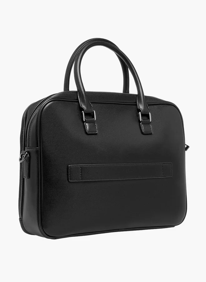 DUCHINI BLACK Men Textured Laptop Bag for Men | Best Price UAE